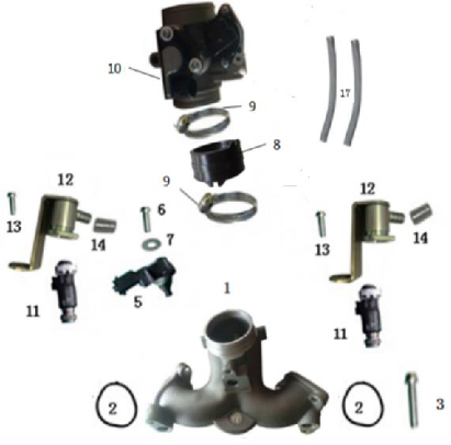 Впуск двигателя 140541