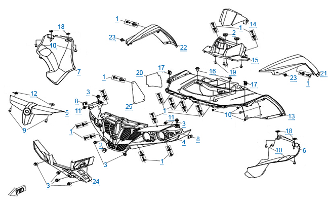 Пластиковые детали 1