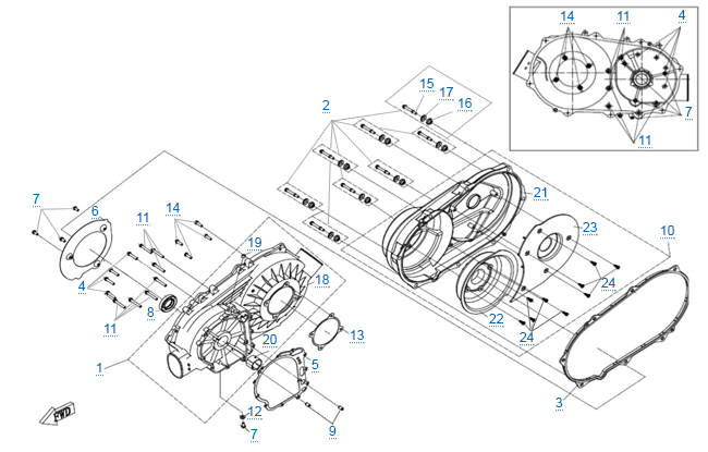 Корпус вариатора (2016)