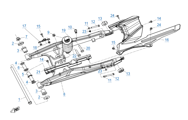 Задняя подвеска