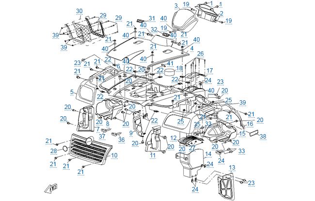 Пластиковые детали 1