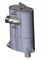 Глушитель в сборе S10400180