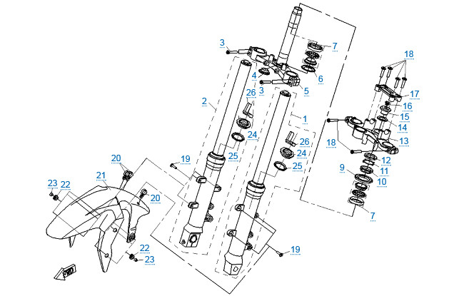 Передняя подвеска