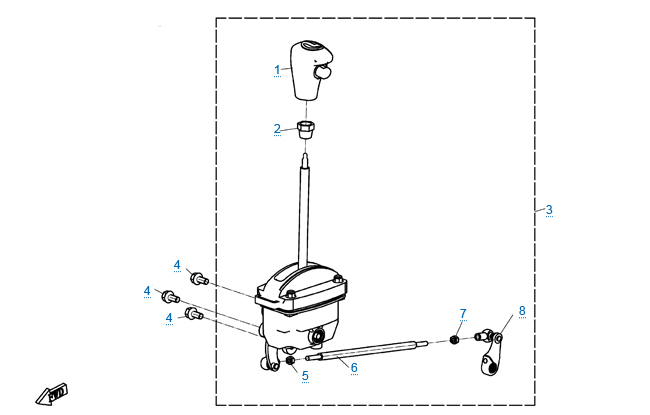 Механизм переключения передач