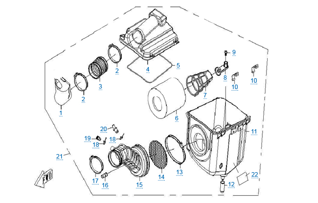 Воздушный фильтр