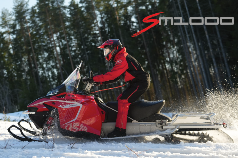 Снегоход OSM SM1000 - создан для России