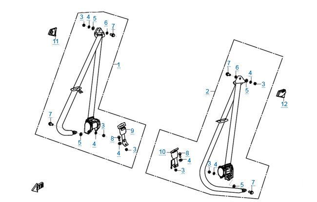 Ремень безопасности