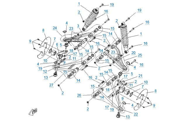 Передняя подвеска