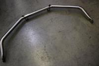 Бампер передний (хром)