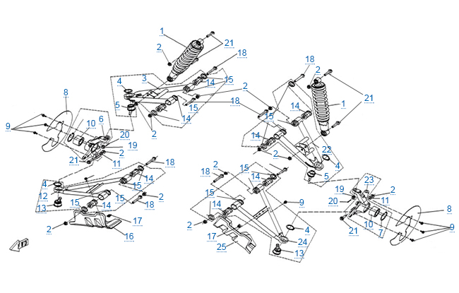 Передняя подвеска