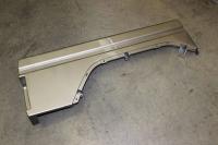 Облицовка пневмолифта, правая, серый металлик