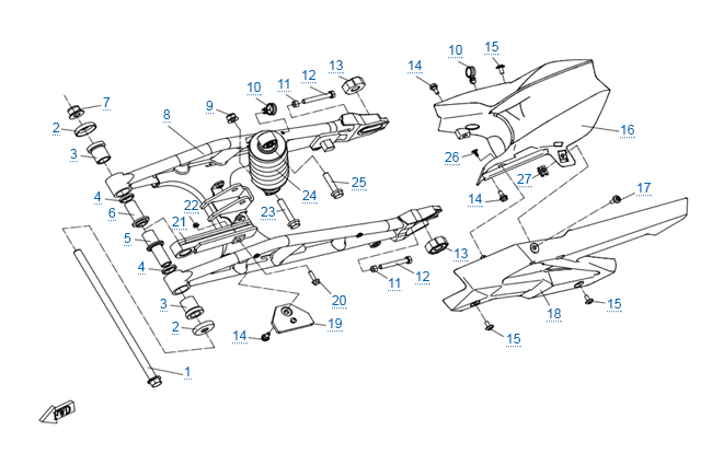 Задняя подвеска