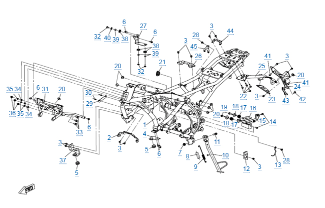 Рама в сборе
