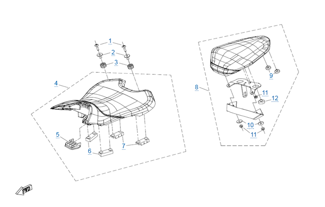 Сиденье в сборе