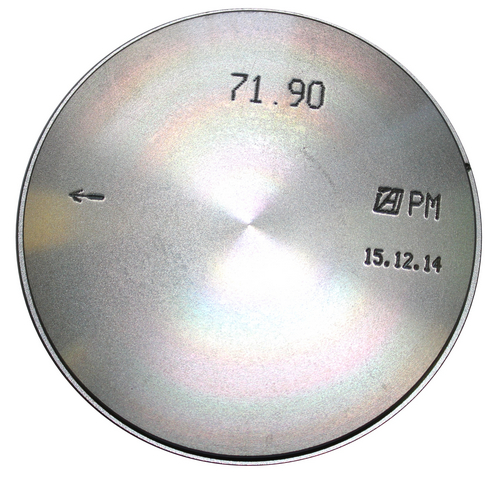 0087819  Поршень PIST 7210 фирмы ALMET Чехия