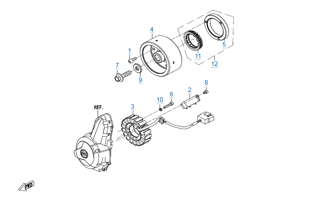 Магнето в сборе