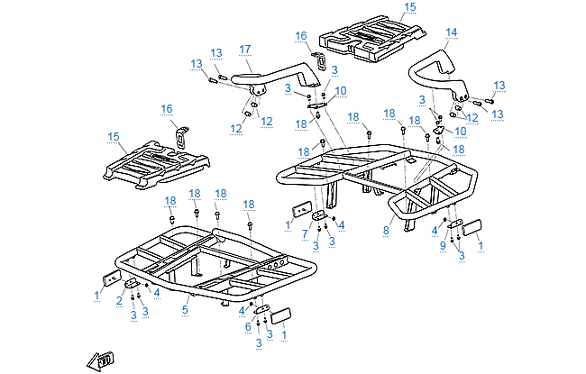 Багажные платформы