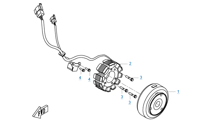 Магнето в сборе