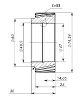 Шестерня C40600649