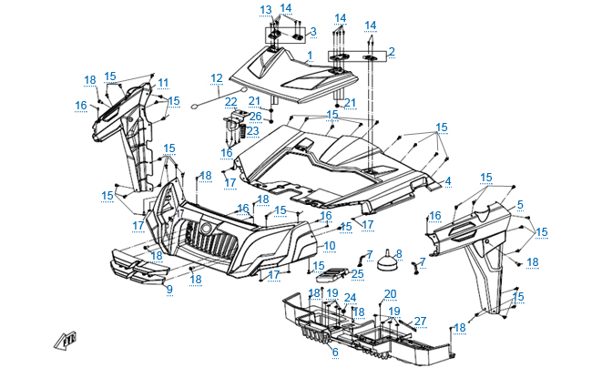 Пластиковые детали 1