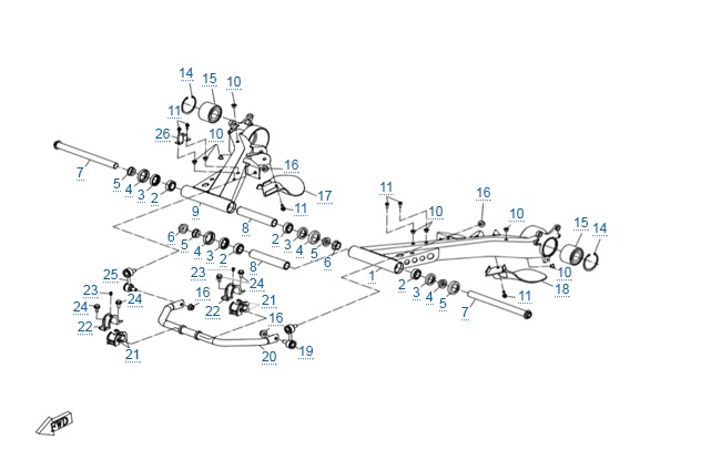 Задняя подвеска