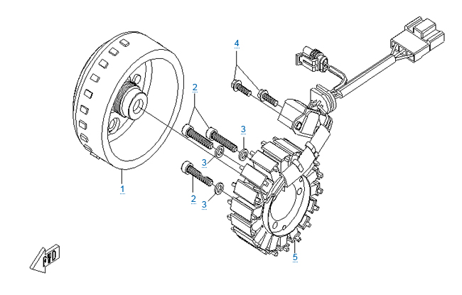 Магнето в сборе
