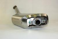 Задняя часть глушителя