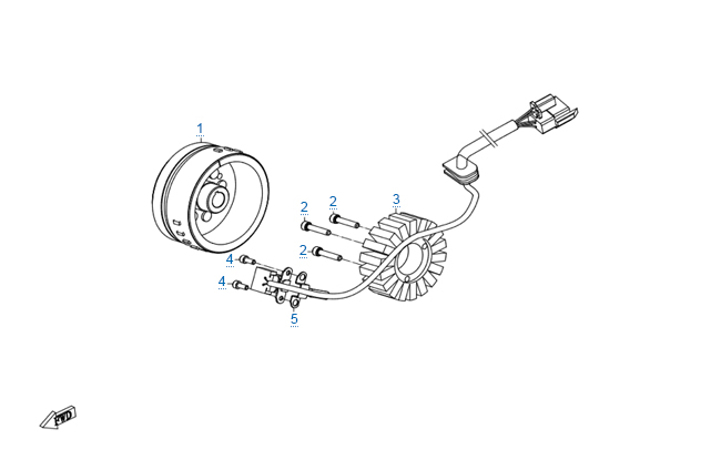Магнето в сборе