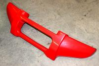 Накладка бампера (красный)