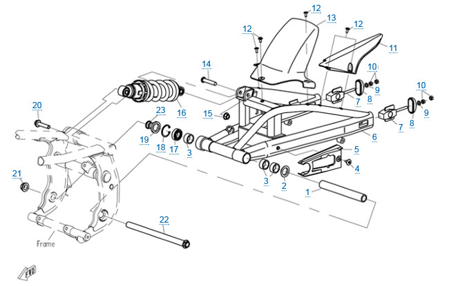 Задняя подвеска