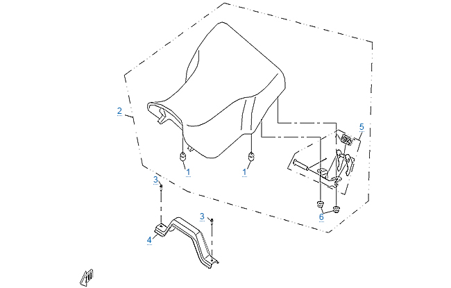 Сиденье в сборе