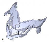 Накладка капота S10700162