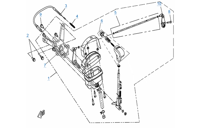 Механизм переключения передач