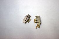 Колодки тормозные задние