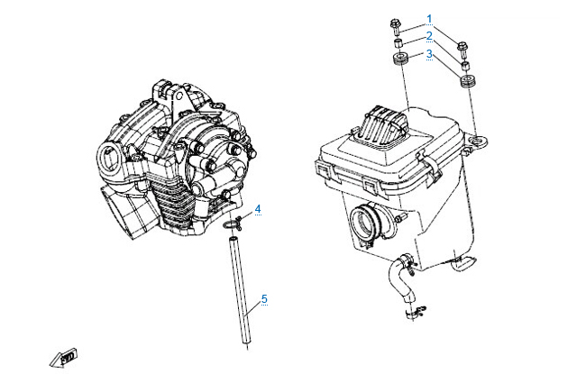 Оснастка двигателя