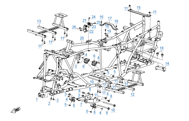 Рама в сборе