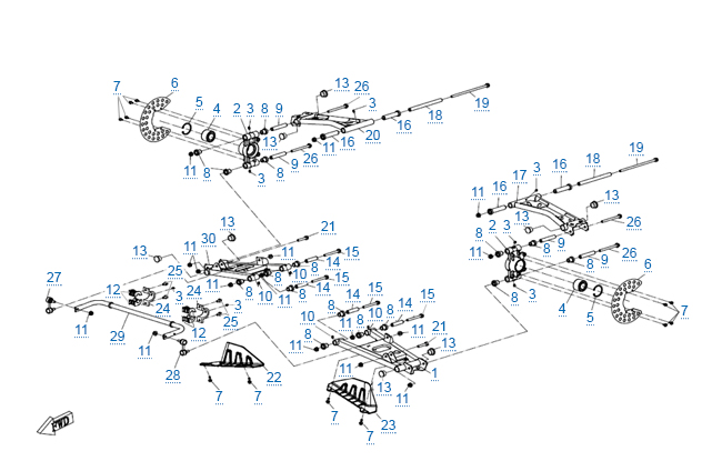 Задняя подвеска