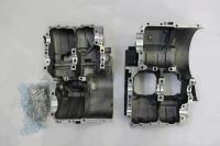 Картер двиагтеля, верхняя и нижняя половины в сборе (MATTE BLACK)