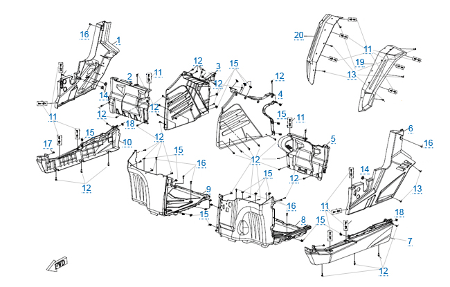 Пластиковые детали 4