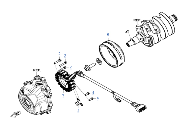 Магнето в сборе