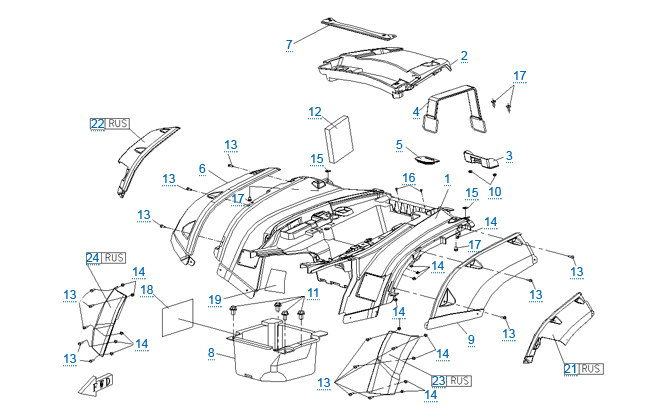 Пластиковые детали 4