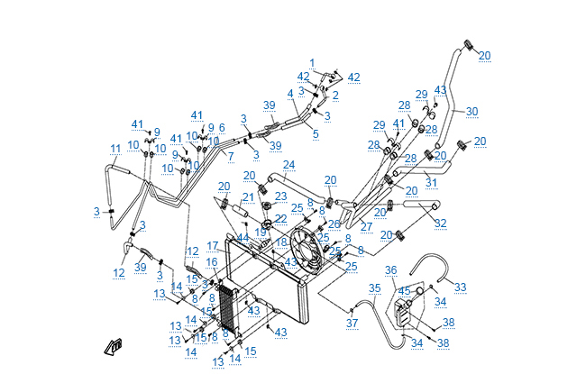 Система охлаждения двигателя