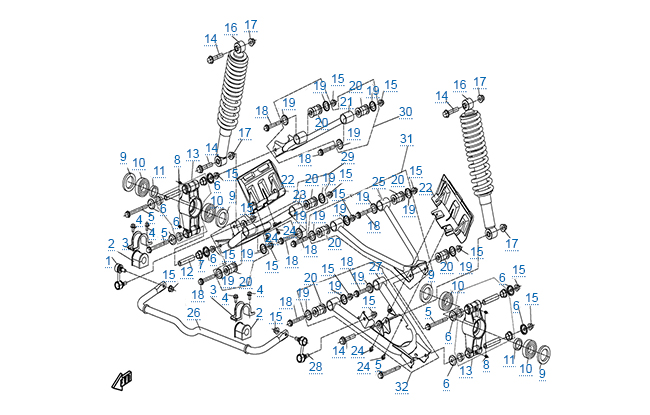 Задняя подвеска