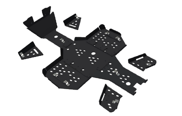 PSP_600Ad_SEPS  Комплект защиты днища для CFORCE 600 S EPS/600 ADVANCED S EPS