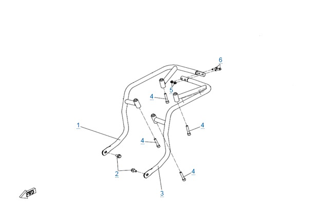 Кронштейны боковых кофров