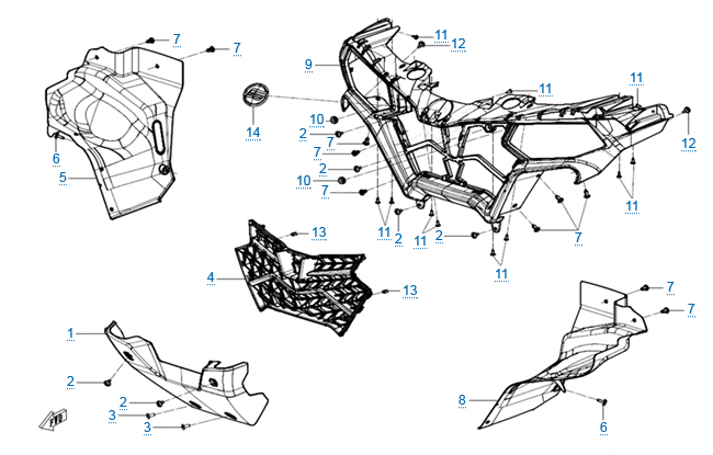 Пластиковые детали 1