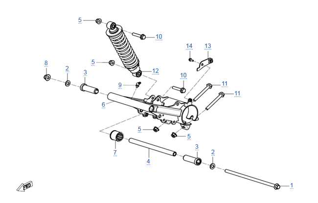 Задняя подвеска
