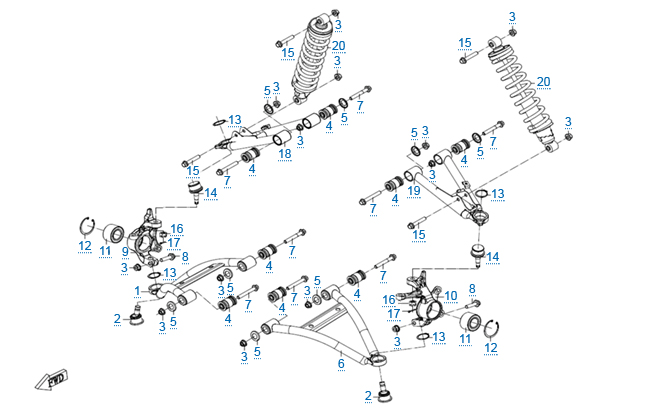 Передняя подвеска
