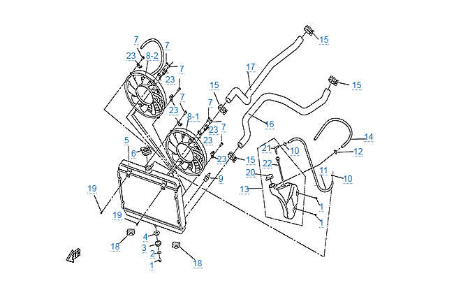 Система охлаждения двигателя