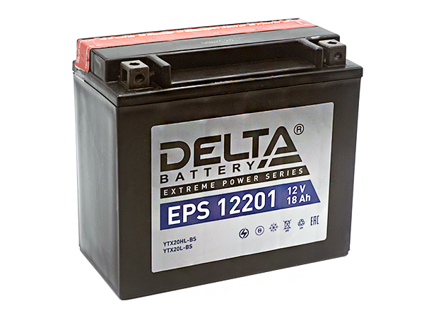 EPS 12201 MF  Аккумулятор Delta, AGM АКБ 18Ah (сухозаряженный)
